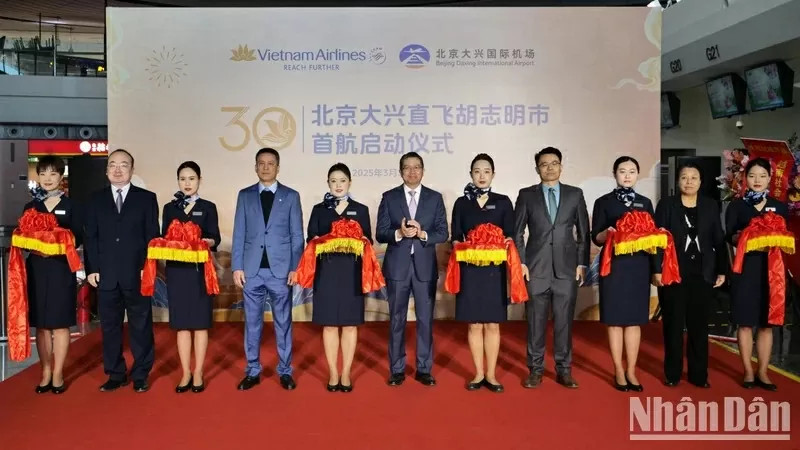 Vietnam Airlines khai thác 6 đường bay giữa Việt Nam và Trung Quốc, tần suất 40 chuyến mỗi tuần