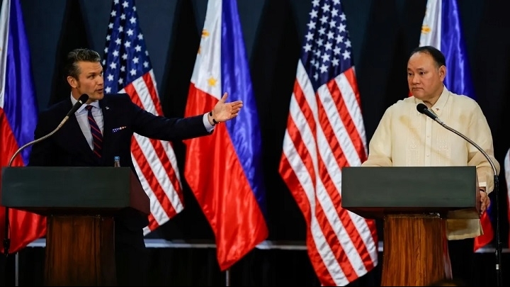 Bộ trưởng Pete Hegseth khẳng định 'liên minh sắt đá' Mỹ-Philippines tại khu vực
