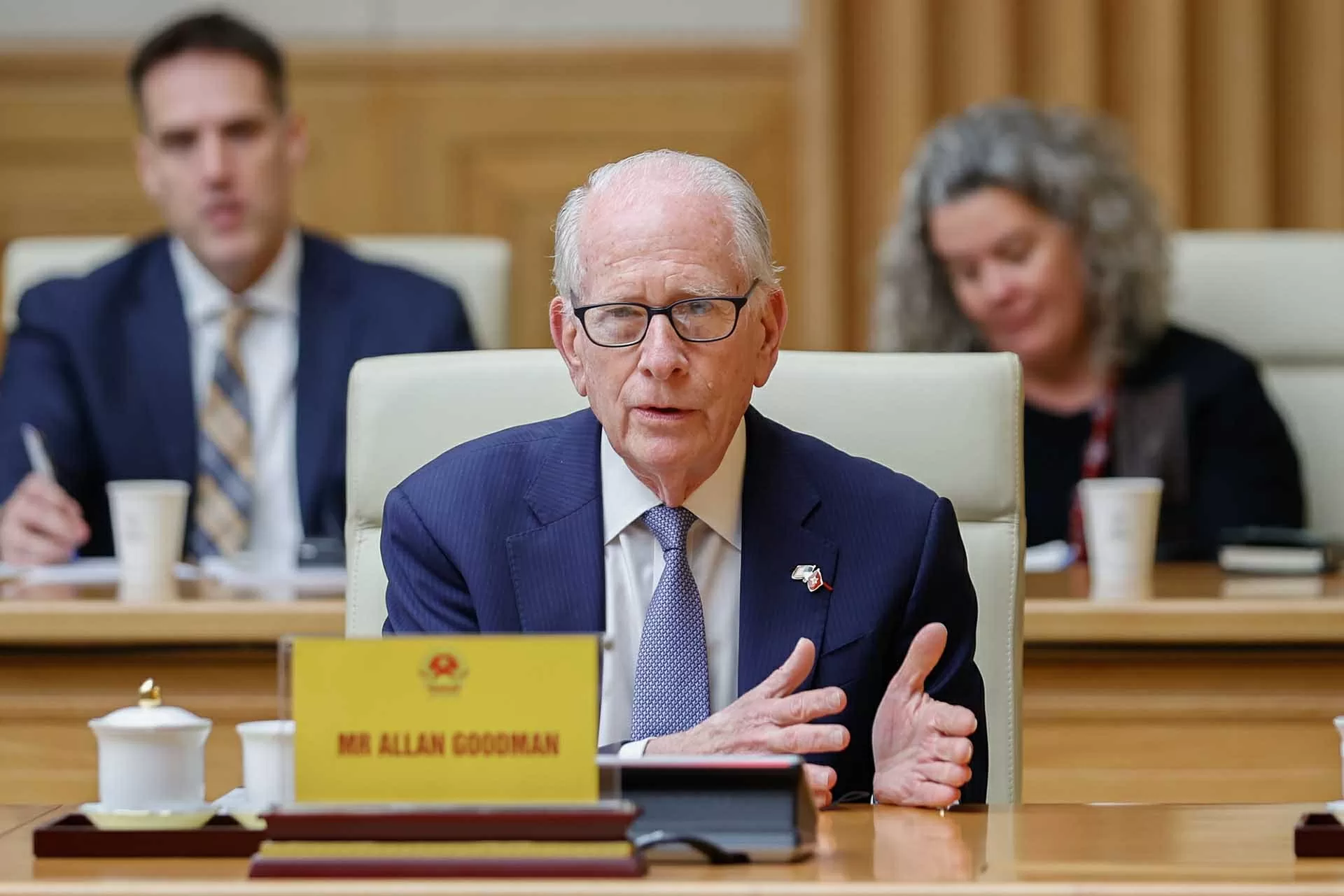 Thủ tướng Phạm Minh Chính tiếp đoàn lãnh đạo các trường đại học hàng đầu của Hoa Kỳ