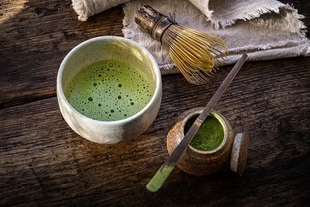 uống matcha