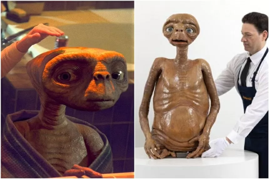 Bán đấu giá mô hình người ngoài hành tinh phim 'E.T. the Extra-Terrestrial' Bán đấu giá mô hình người ngoài hành tinh phim 'E.T. the Extra-Terrestrial'