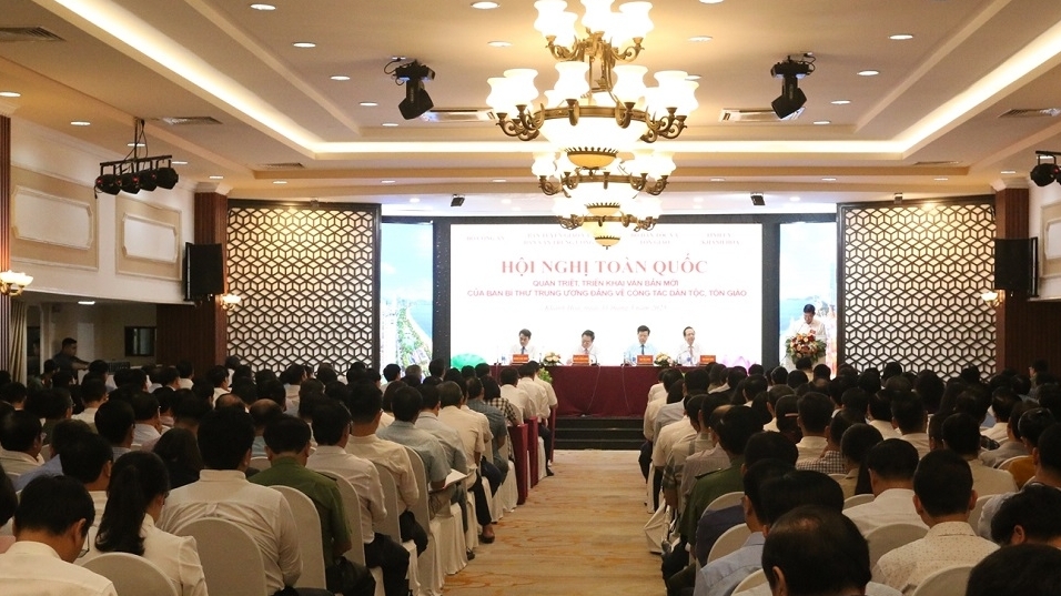 Hội nghị toàn quốc quán triệt, triển khai một số văn bản mới của Ban Bí thư về công tác dân tộc, tôn giáo