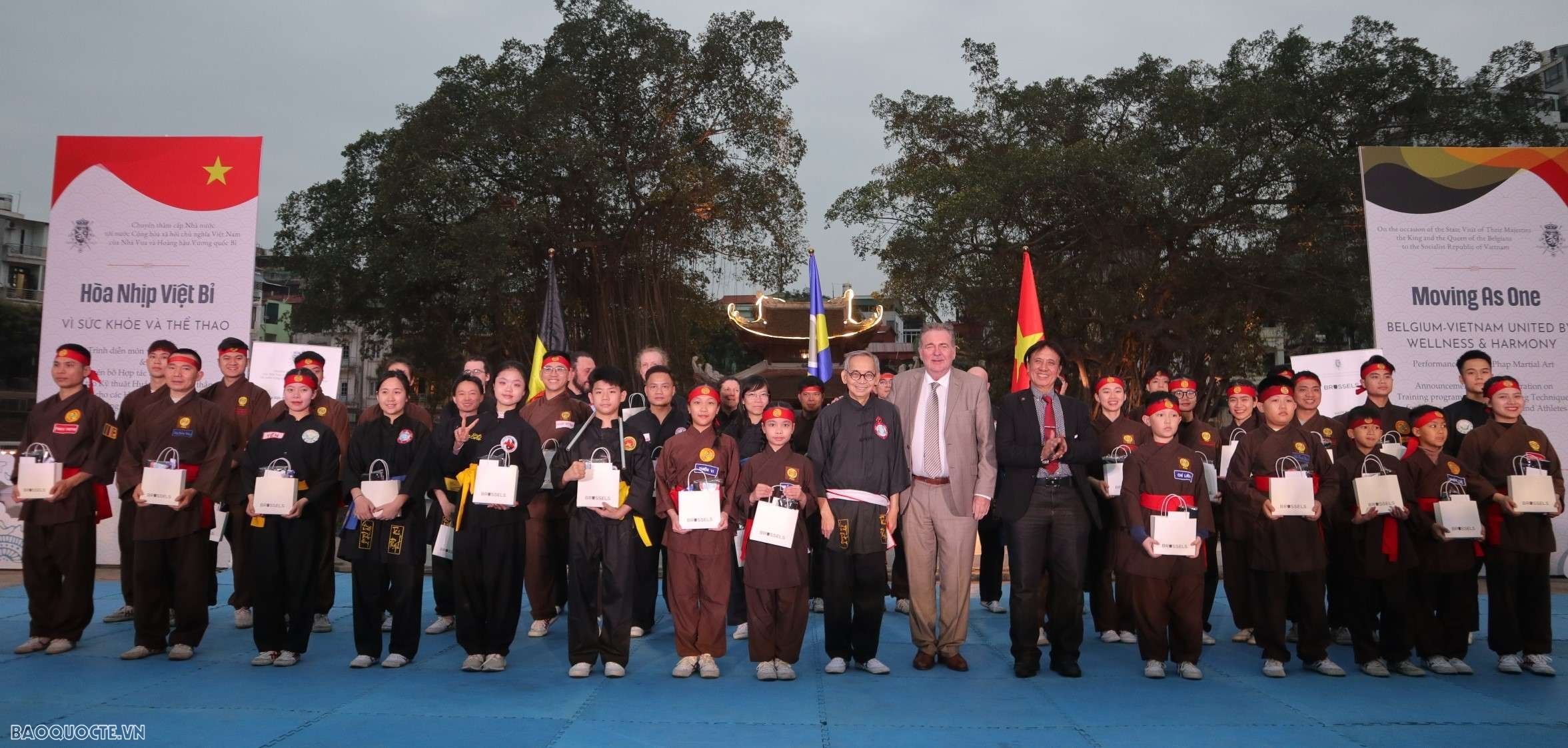 Ra đời trên đất Bỉ nhưng mang tinh thần Việt Nam... khi võ thuật kết nối văn hóa xuyên biên giới