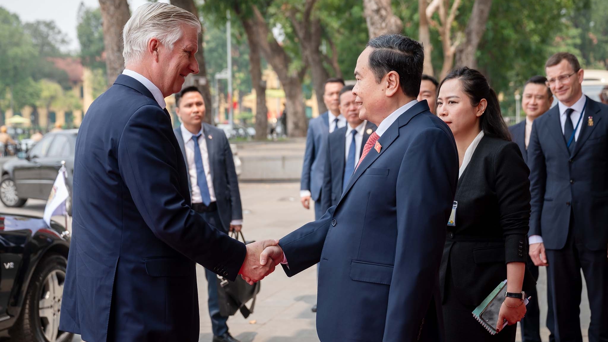 Nhà vua Bỉ Philippe bày tỏ ấn tượng trước những thành tựu phát triển kinh tế-xã hội của Việt Nam