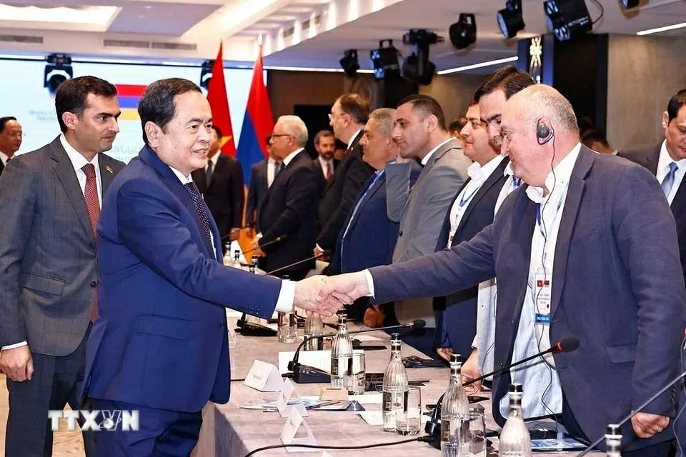 Chủ tịch Quốc hội Trần Thanh Mẫn dự Tọa đàm doanh nghiệp Việt Nam-Armenia
