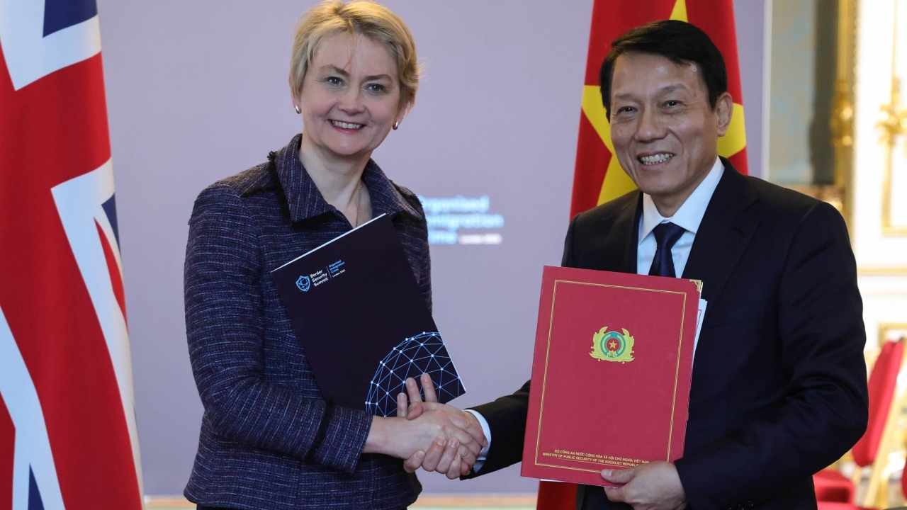 Việt Nam-Anh đẩy mạnh hợp tác trong phòng chống mua, bán người