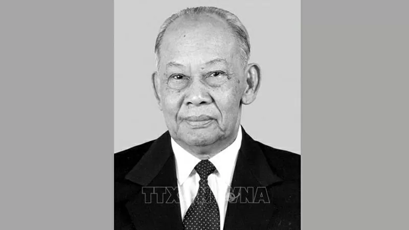 Đồng chí Đại tướng Khamtay Siphandone, nguyên Chủ tịch Đảng Nhân dân Cách mạng Lào, nguyên Chủ tịch nước CHDCND Lào. (Nguồn: TTXVN)