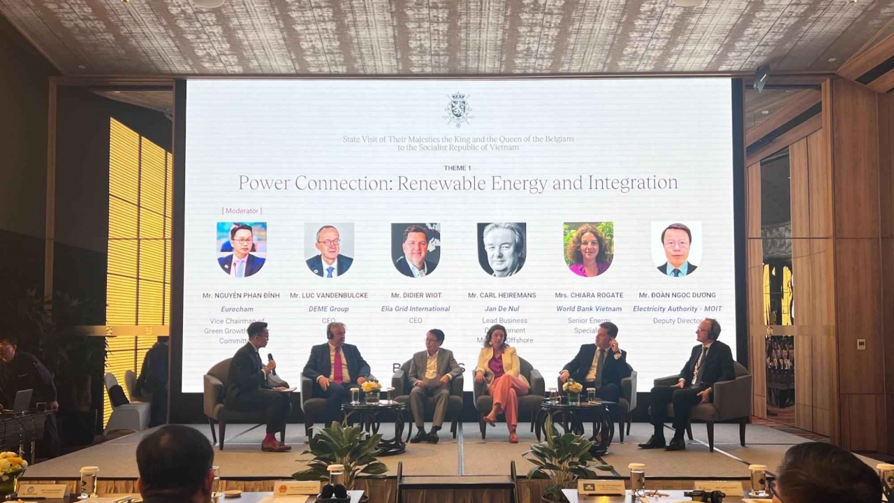 Việt Nam và Bỉ cùng 'ra khơi' chuyển đổi năng lượng cho phát triển bền vững