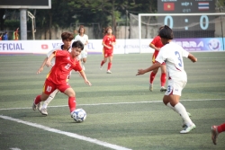 Giao hữu bóng đá: U17 nữ Việt Nam giành chiến thắng kịch tính trước Thái Lan