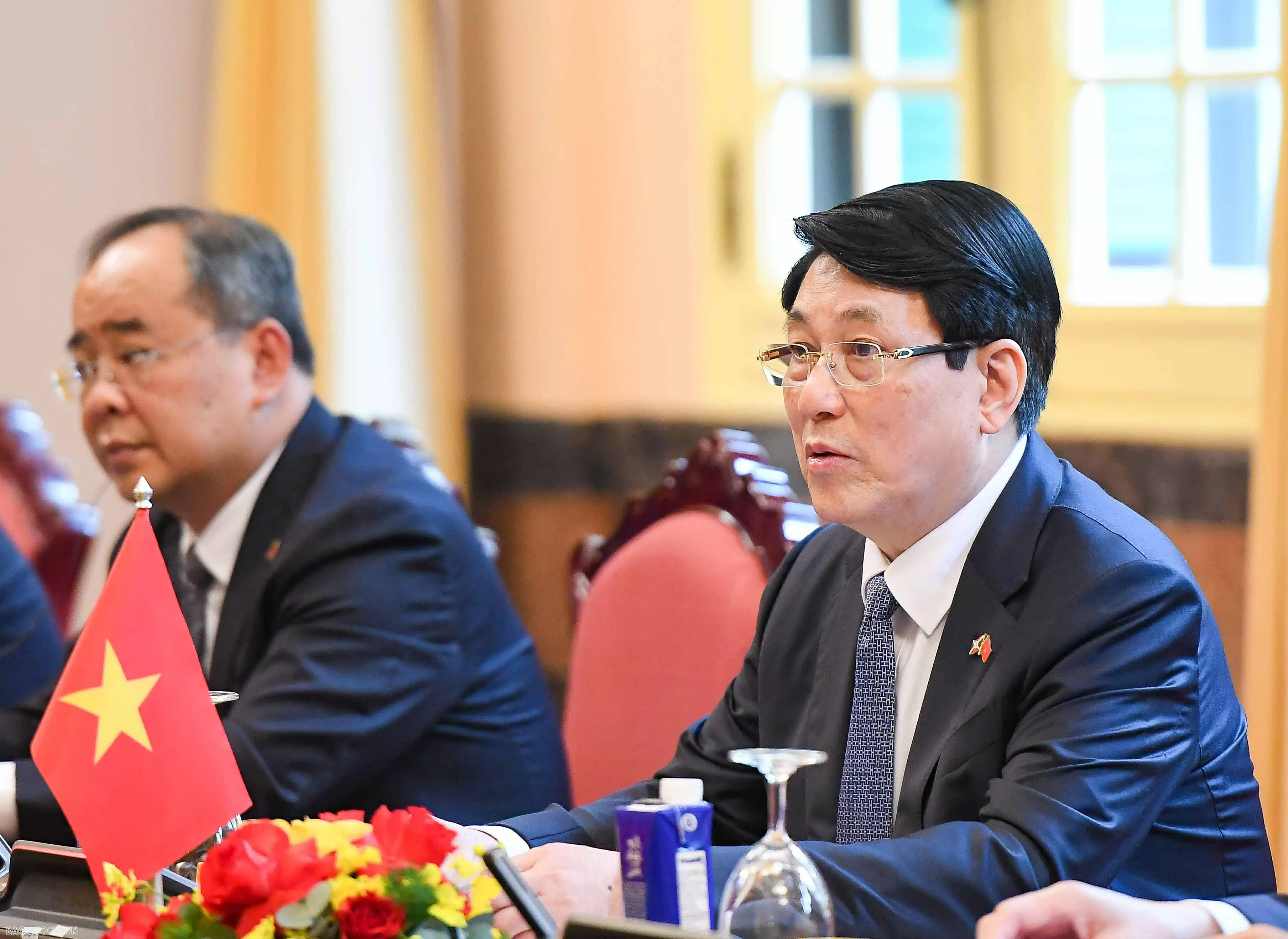 Chủ tịch nước Lương Cường chủ trì lễ đón chính thức Tổng thống Burundi Chủ tịch nước Lương Cường chủ trì lễ đón chính thức Tổng thống Burundi