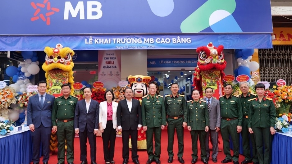 Tiếp tục mở rộng mạng lưới, MB Bank mở chi nhánh đầu tiên tại miền núi Đông Bắc Bộ