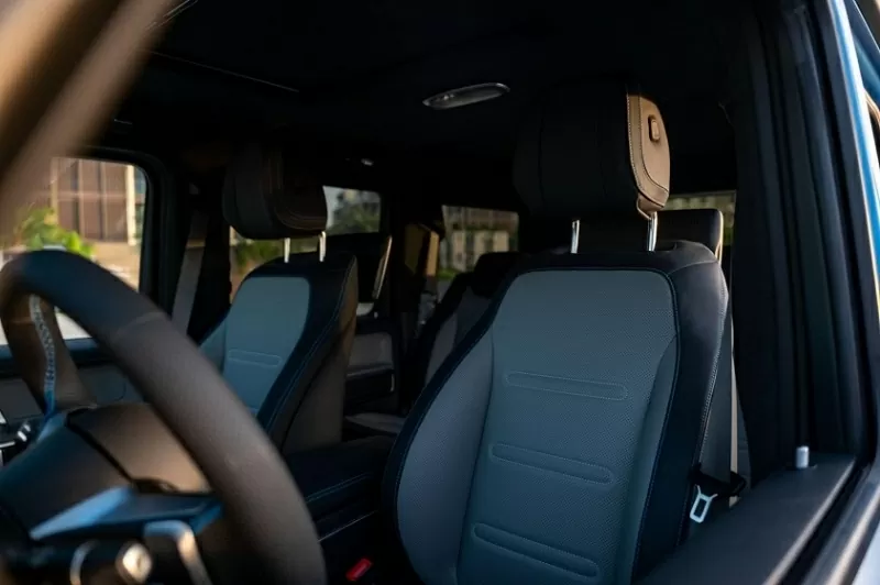 Ghế ngồi được bọc da Nappa Ghế ngồi được bọc da Nappa