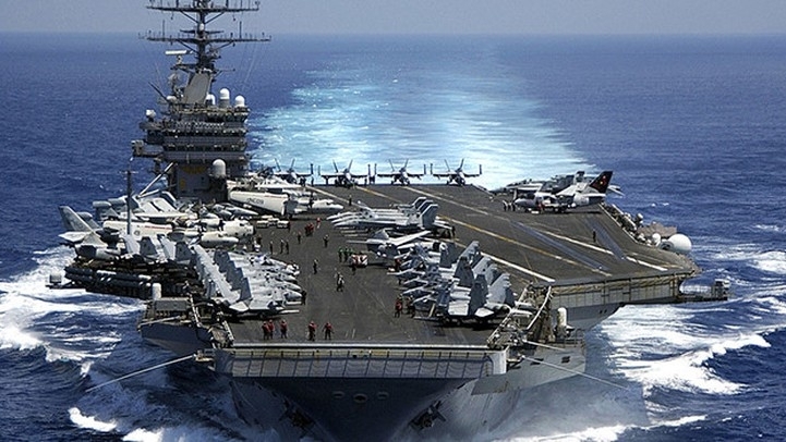 Tàu sân bay Mỹ vừa rời Đông Á, tàu sân bay Trung Quốc liền trở lại Biển Đông