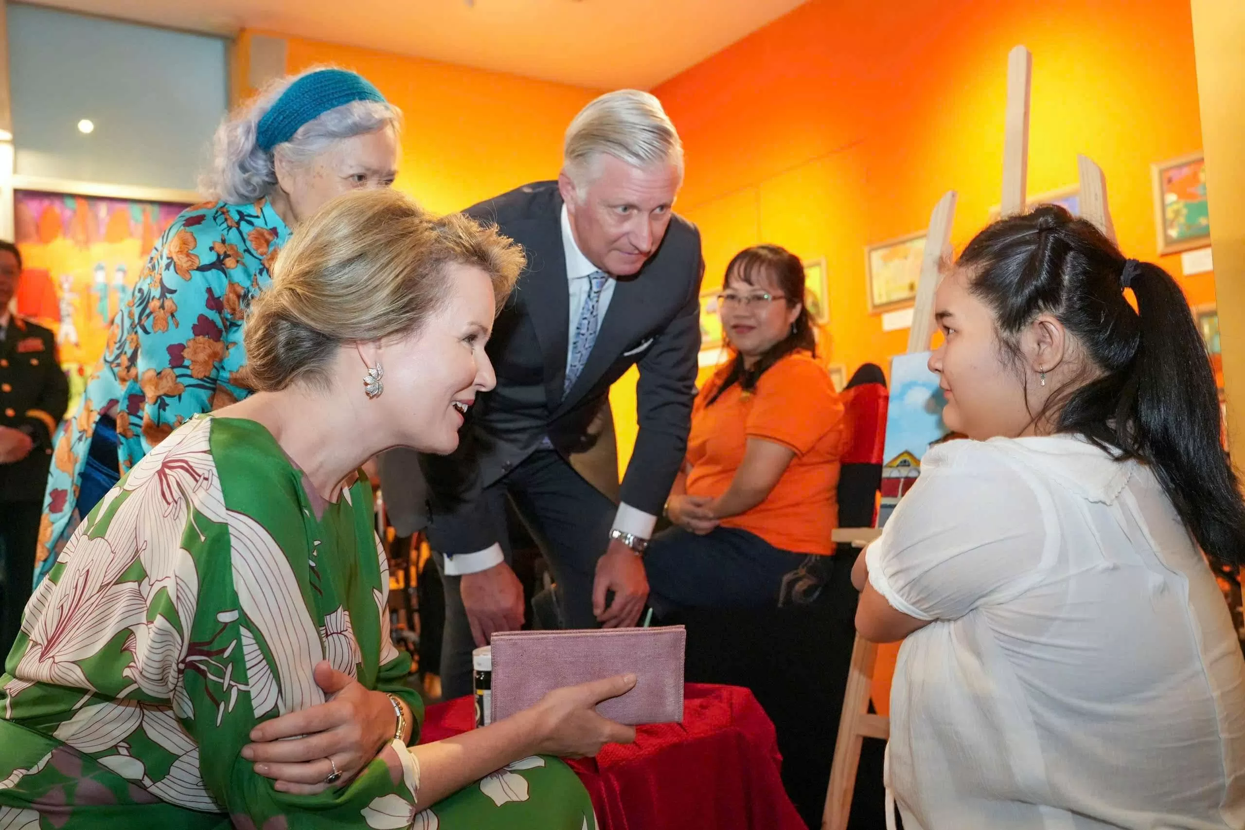 Nhà vua Bỉ và Hoàng hậu thăm Bảo tàng