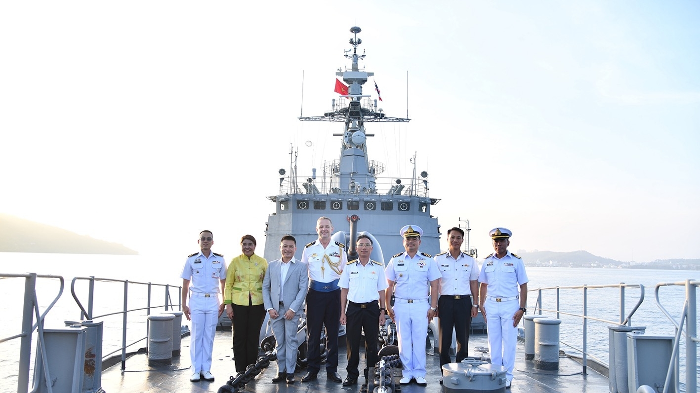 Tàu Hải quân Hoàng gia Thái Lan thăm Việt Nam