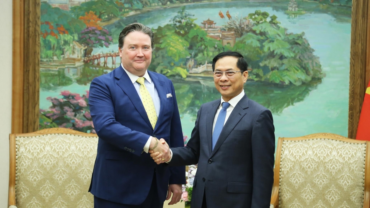 Phó Thủ tướng Chính phủ Bùi Thanh Sơn tiếp Đại sứ Hoa Kỳ tại Việt Nam