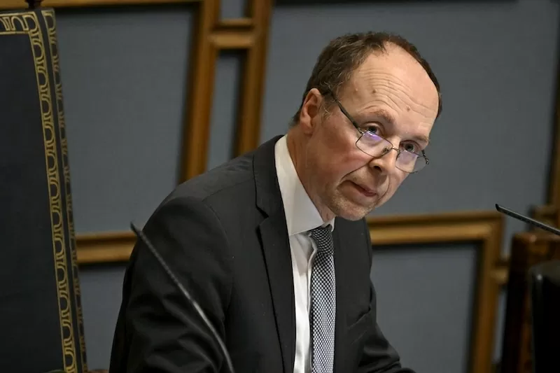 Chủ tịch Quốc hội Phần Lan Jussi Halla-aho. (Nguồn: Helsinki Times) Chủ tịch Quốc hội Phần Lan Jussi Halla-aho. (Nguồn: Helsinki Times)