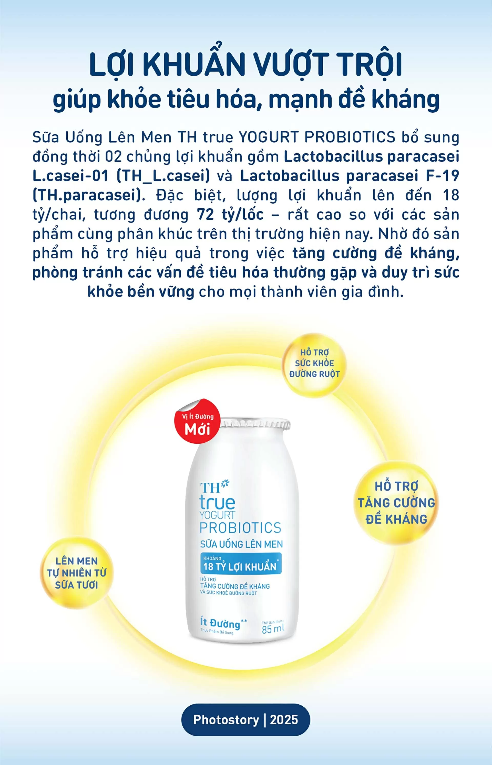 Mẹ Gen Z bật mí thức uống 18 tỷ lợi khuẩn, dinh dưỡng và tiện lợi cho cả gia đình Mẹ Gen Z bật mí thức uống 18 tỷ lợi khuẩn, dinh dưỡng và tiện lợi cho cả gia đình