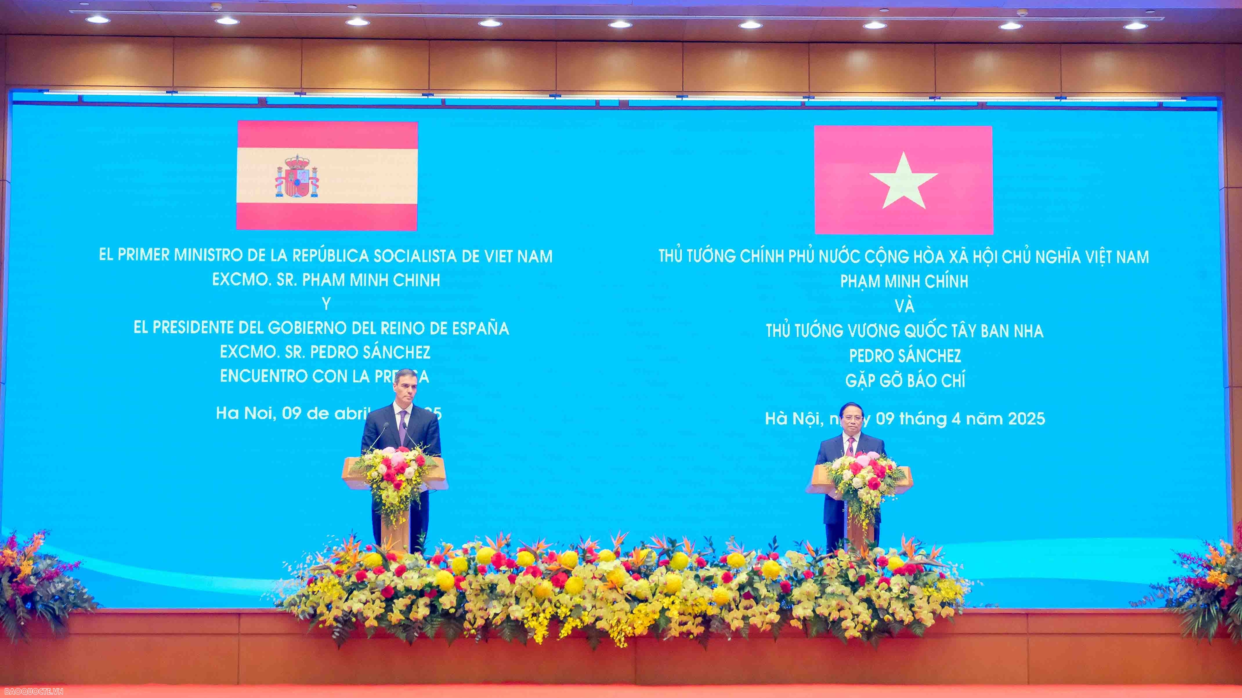 Tây Ban Nha hỗ trợ 300 triệu Euro cho doanh nghiệp đầu tư tại Việt Nam