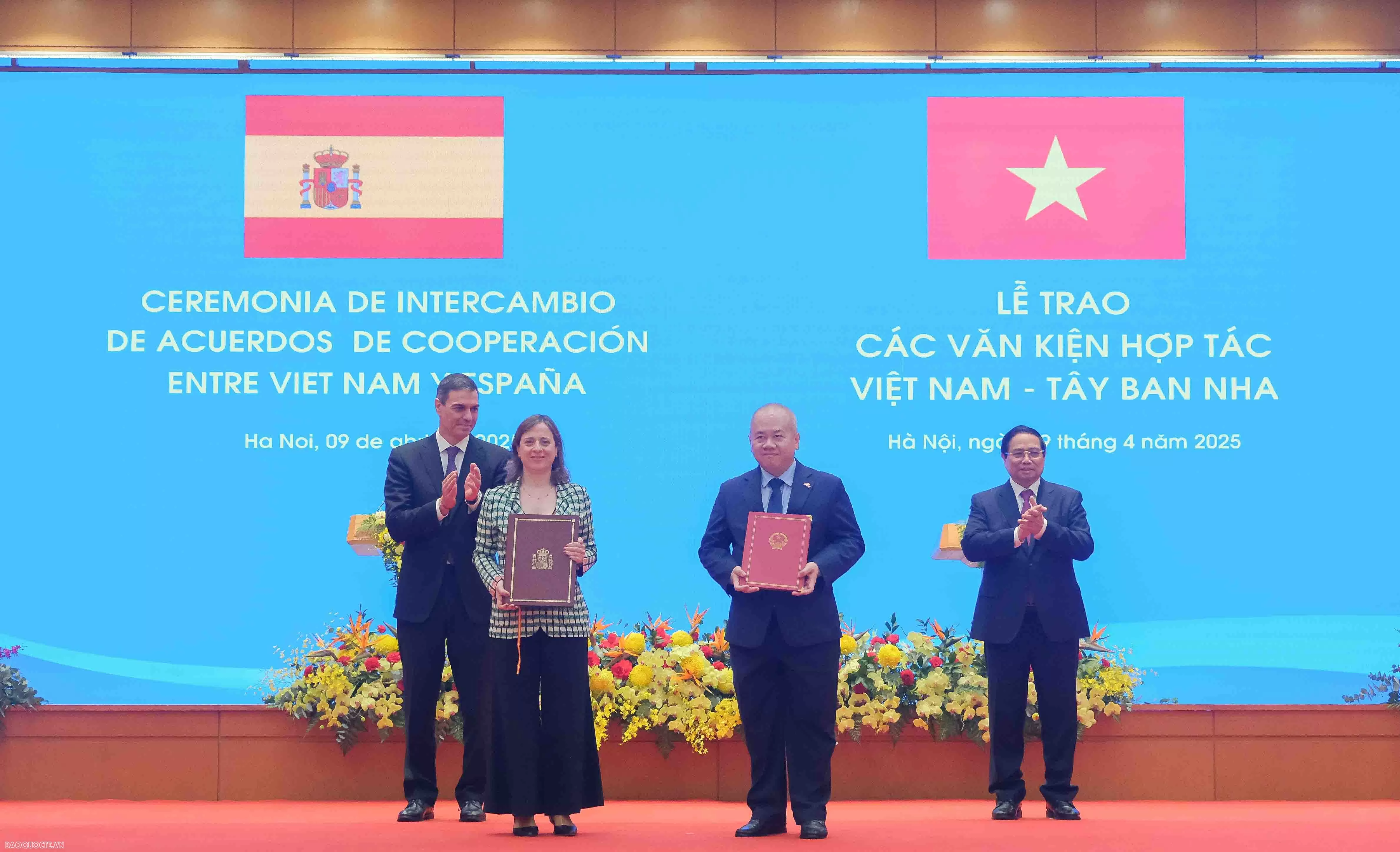 Tây Ban Nha hỗ trợ khoảng 300 triệu Euro cho doanh nghiệp đầu tư tại Việt Nam Tây Ban Nha hỗ trợ khoảng 300 triệu Euro cho doanh nghiệp đầu tư tại Việt Nam