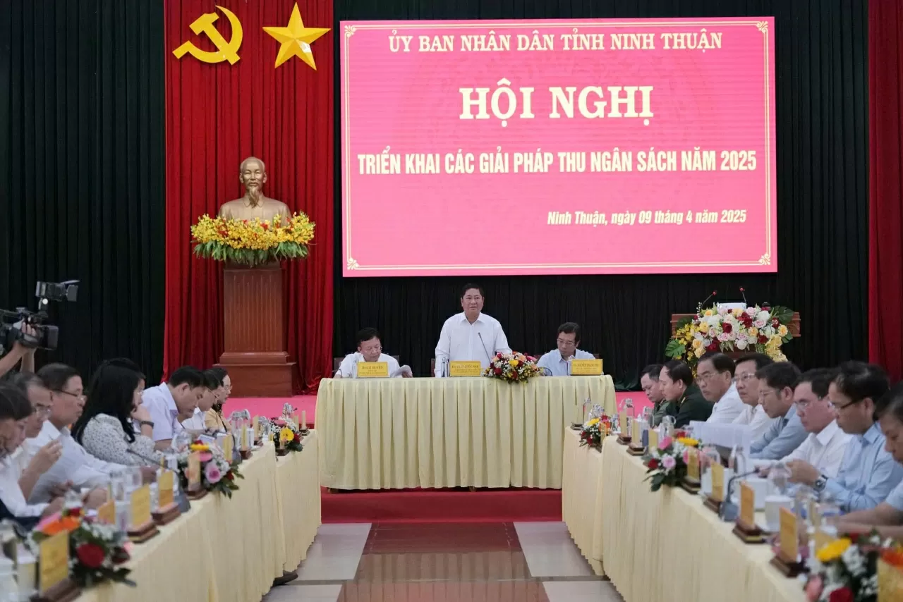 Hội nghị triển khai các giải pháp thu ngân sách của tỉnh Ninh Thuận năm 2025 Hội nghị triển khai các giải pháp thu ngân sách của tỉnh Ninh Thuận năm 2025