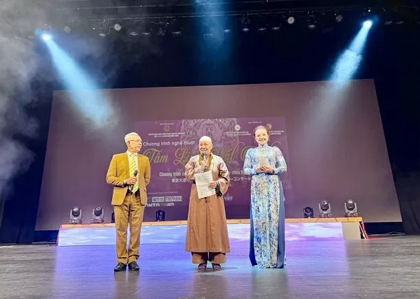 Chương trình nghệ thuật quyên góp quỹ xây dựng chùa Đại Ân Tokyo 'Tâm linh đất Việt' - Chương trình nghệ thuật quyên góp quỹ xây dựng chùa Đại Ân Tokyo