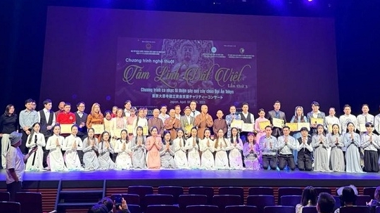 'Tâm linh đất Việt' - Chương trình nghệ thuật quyên góp quỹ xây dựng chùa Đại Ân Tokyo
