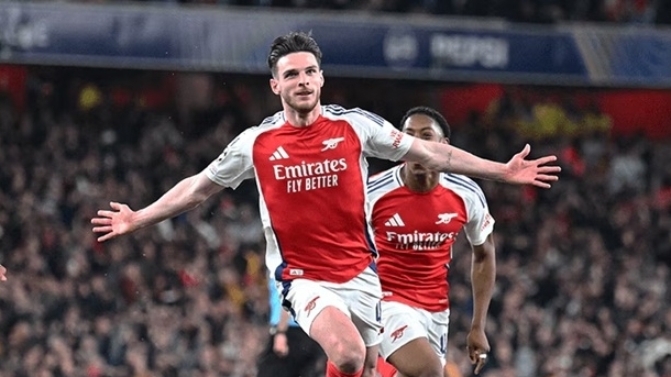 Opta: Arsenal vượt Barcelona về cơ hội vô địch Champion League 2024/25