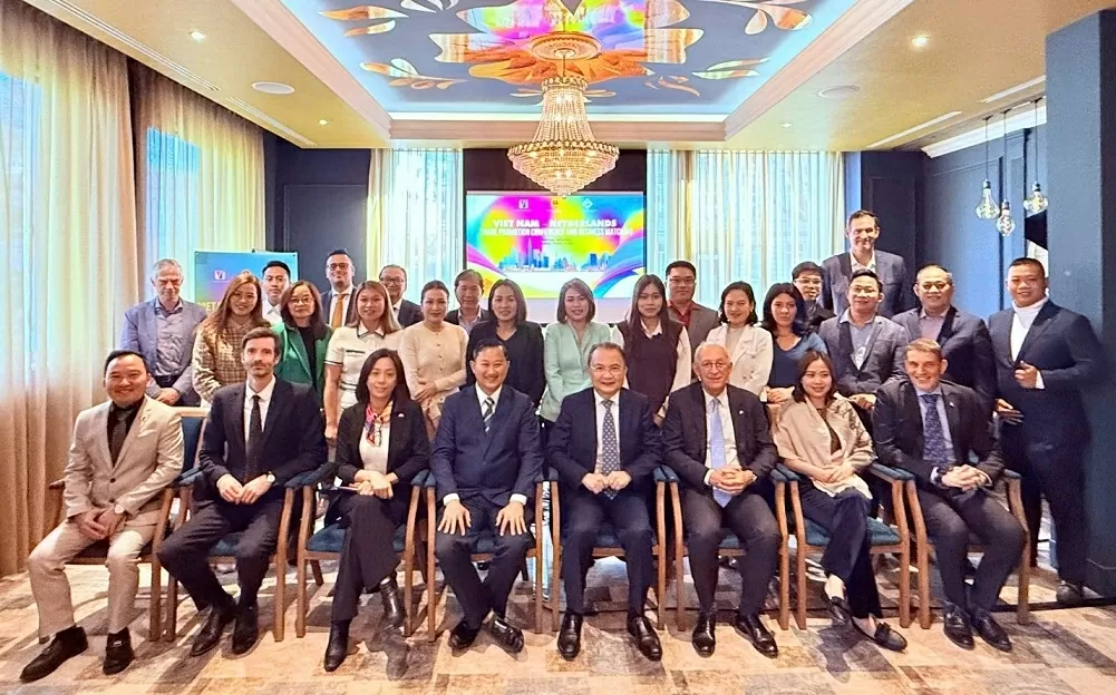 Hội nghị Xúc tiến thương mại và kết nối giao thương Việt Nam – Hà Lan tại The Hague, tháng 12/2024. Hội nghị Xúc tiến thương mại và kết nối giao thương Việt Nam – Hà Lan tại The Hague, tháng 12/2024.