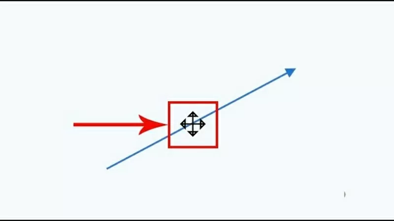 Di chuyển vị trí mũi tên