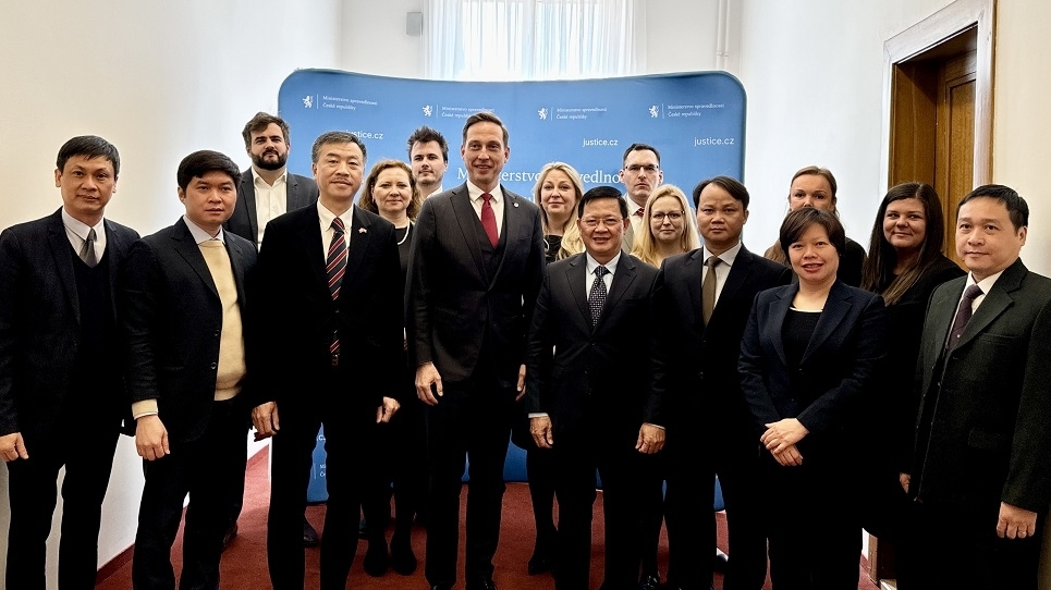 Các cơ quan pháp luật và tư pháp Việt Nam-Czech sẽ có nhiều hoạt động hợp tác trong tương lai