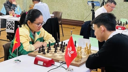 Đại kiện tướng Hoàng Thị Bảo Trâm tranh tài với tám kỳ thủ cờ vua đẳng cấp thế giới