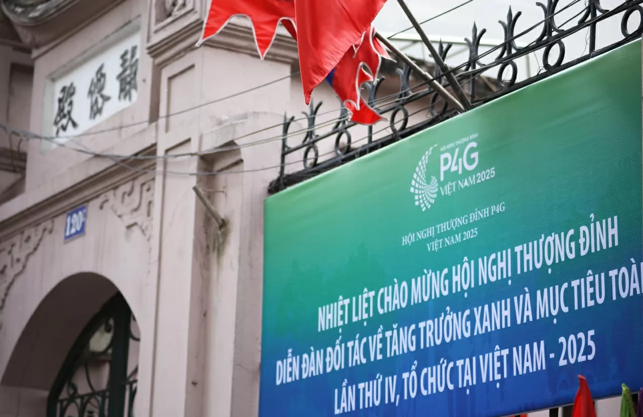 Hội nghị thượng đỉnh P4G với chủ đề “Chuyển đổi xanh bền vững, lấy con người làm trung tâm” sẽ được tổ chức tại Hà Nội từ ngày 14-17/4. Đây là Hội nghị cấp cao đa phương đầu tiên trong lĩnh vực tăng trưởng xanh, chuyển đổi xanh và phát triển bền vững mà Việt Nam đăng cai tổ chức. (Ảnh: Thành Long)