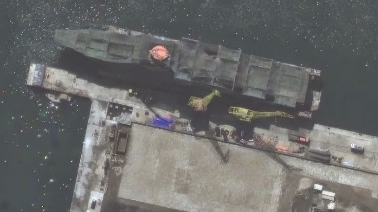 Triều Tiên đóng tàu chiến lớn nhất từ trước đến nay