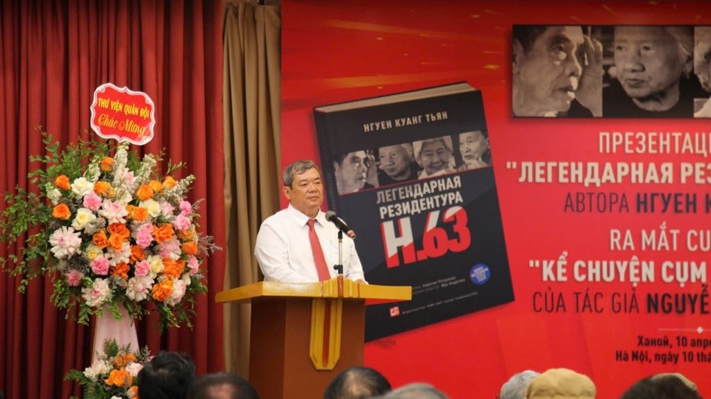 Ra mắt bản dịch tiếng Nga cuốn sách về cụm tình báo H.63: Sự đồng điệu của hai dân tộc anh hùng