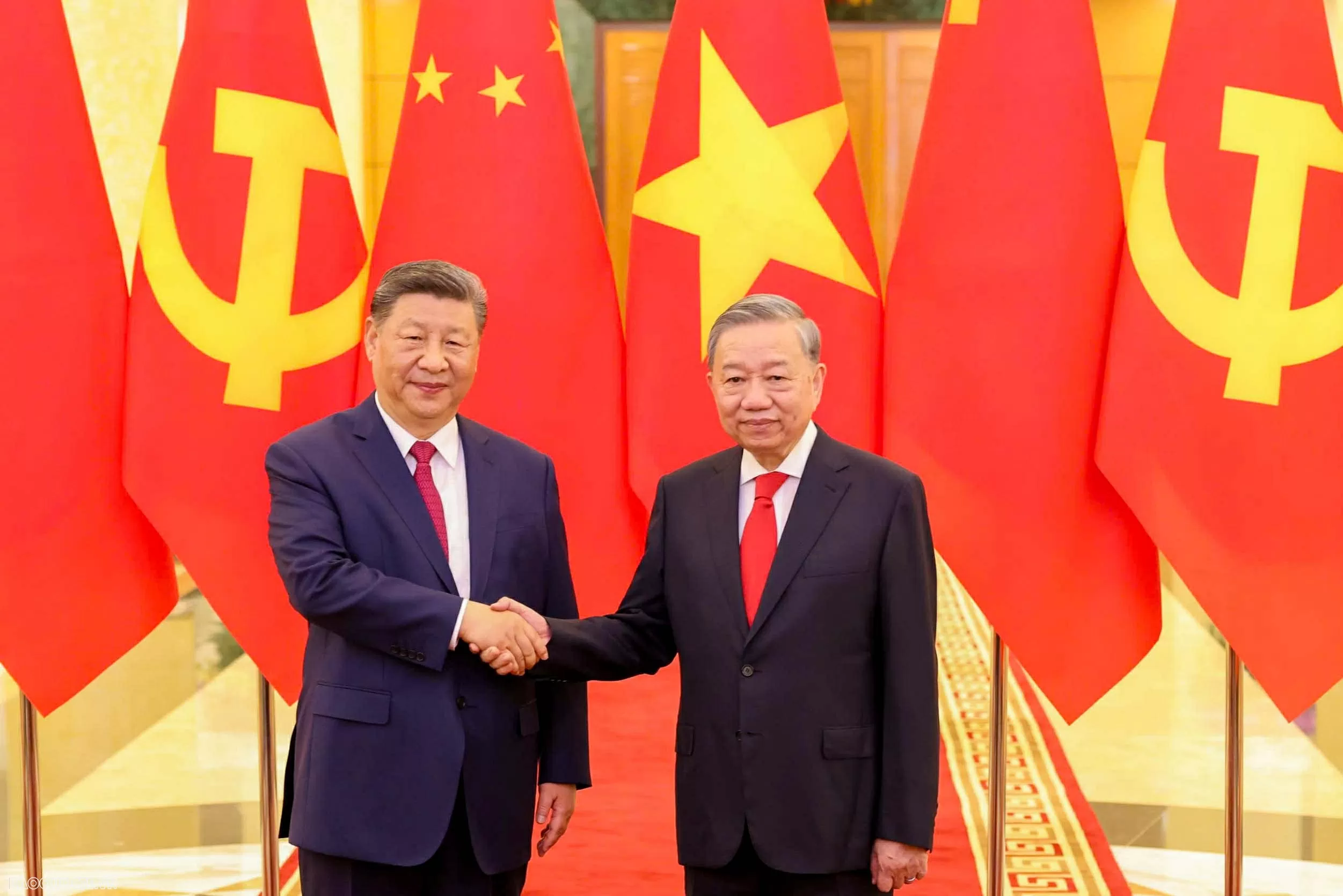 Tổng Bí thư Tô Lâm hội đàm với Tổng Bí thư, Chủ tịch nước Trung Quốc Tập Cận Bình Tổng Bí thư Tô Lâm hội đàm với Tổng Bí thư, Chủ tịch nước Trung Quốc Tập Cận Bình