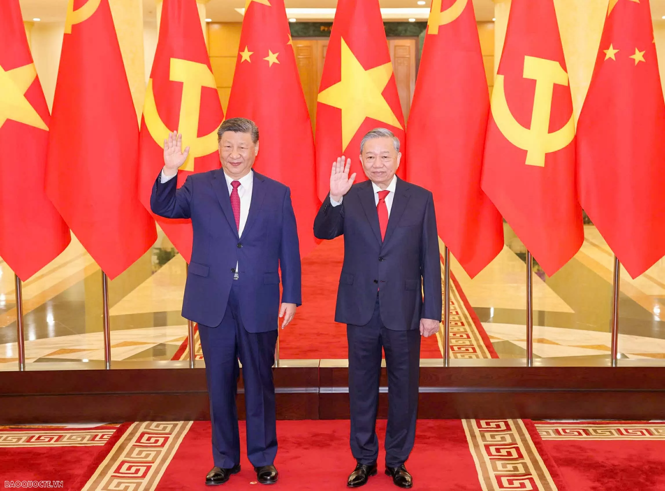 Tổng Bí thư Tô Lâm hội đàm với Tổng Bí thư, Chủ tịch nước Trung Quốc Tập Cận Bình Tổng Bí thư Tô Lâm hội đàm với Tổng Bí thư, Chủ tịch nước Trung Quốc Tập Cận Bình