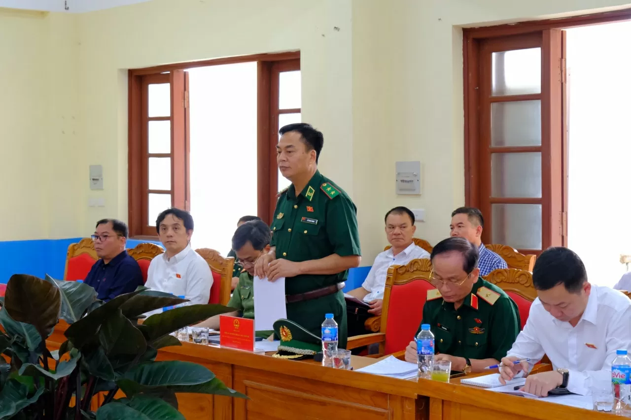 Trung tướng Đỗ Quang Thành, Phó Chủ nhiệm Ủy ban Quốc phòng, An ninh và Đối ngoại. (Nguồn: FPU)