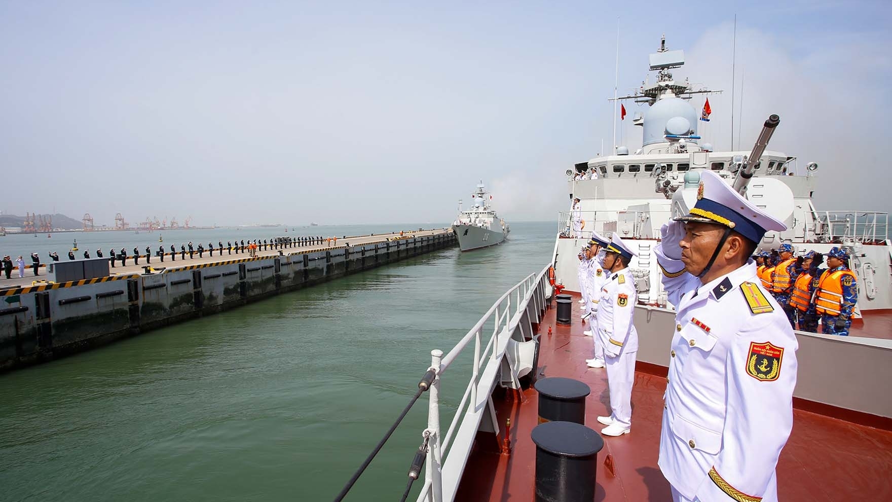 Hải quân Việt Nam-Trung Quốc tuần tra liên hợp tại Vịnh Bắc Bộ