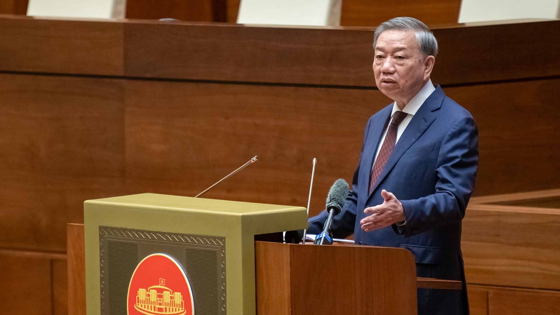 Toàn văn phát biểu chỉ đạo của Tổng Bí thư Tô Lâm tại Hội nghị toàn quốc quán triệt, triển khai thực hiện Nghị quyết Hội nghị Trung ương 11 khoá XIII