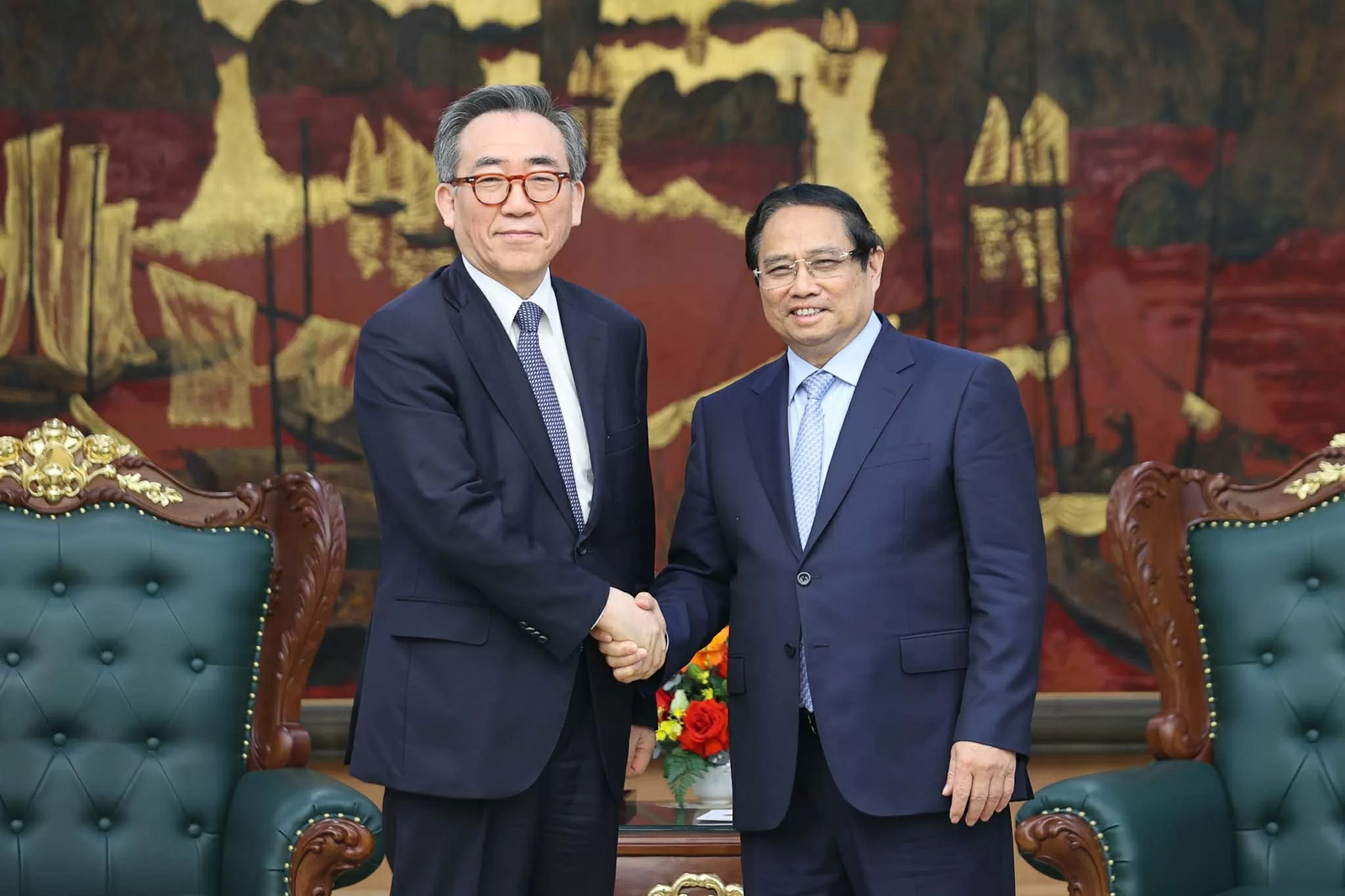 Hàn Quốc mong muốn thúc đẩy mạnh mẽ hơn nữa quan hệ hợp tác với Việt Nam trên tất cả các lĩnh vực