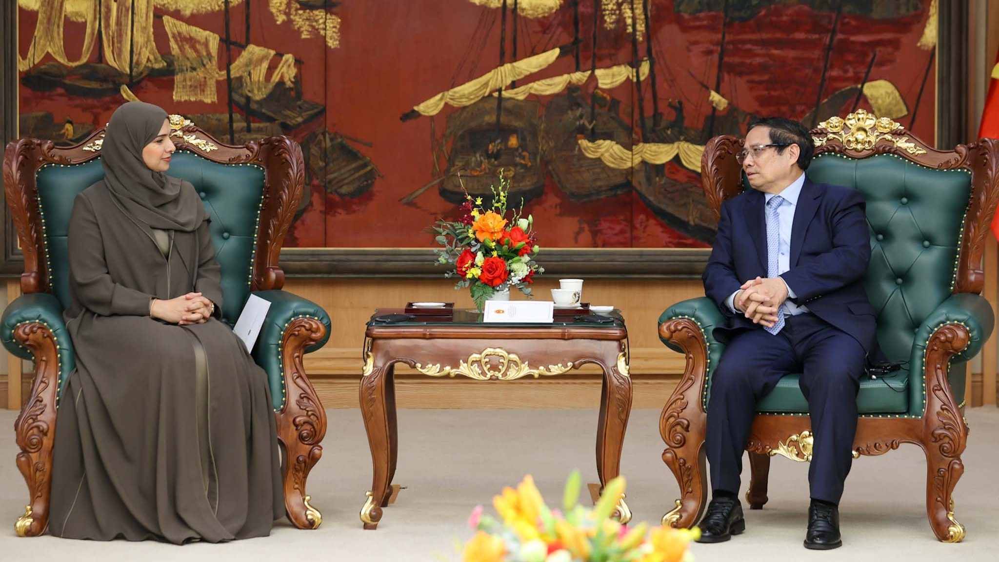 UAE mong muốn hợp tác hơn nữa với Việt Nam trong lĩnh vực chống biến đổi khí hậu