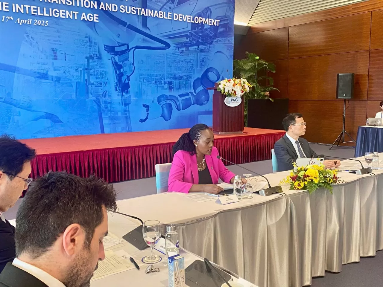 Bà Hon. Soipan Tuya, Bộ trưởng Quốc phòng Kenya(Ảnh: Xuân Sơn)