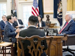 Bất chấp ám chỉ từ Tổng thống Trump, Nhật Bản từ chối gắn vấn đề an ninh với đàm phán thuế quan