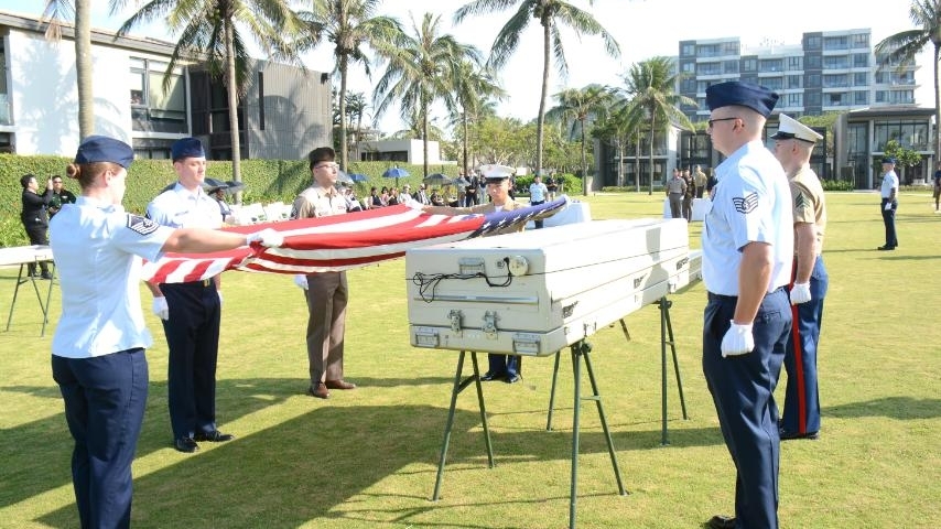 Lễ trao trả hài cốt quân nhân Hoa Kỳ lần thứ 169