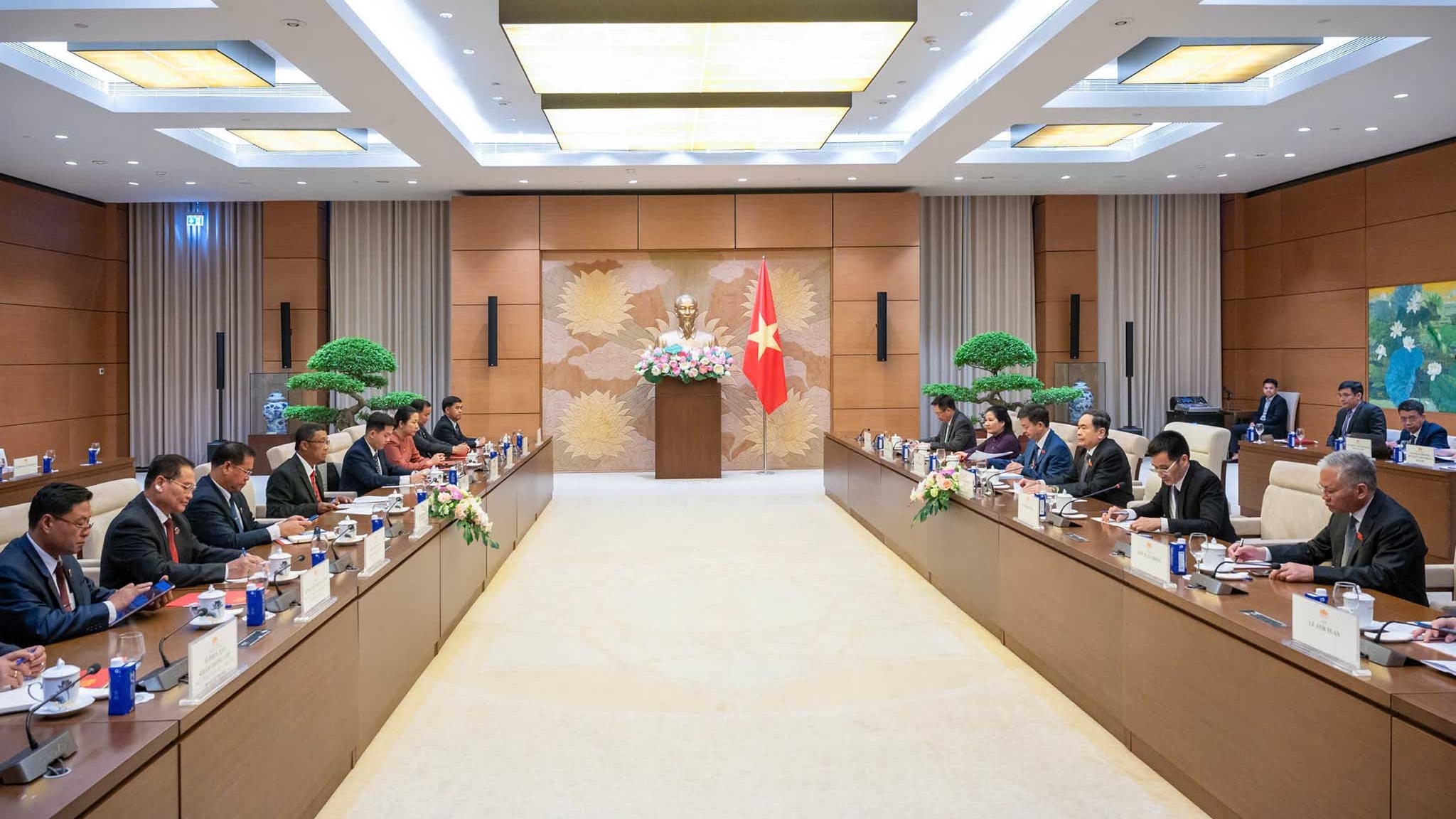 Quốc hội Việt Nam-Lào: Phối hợp chặt chẽ giám sát thực hiện các thỏa thuận đã ký