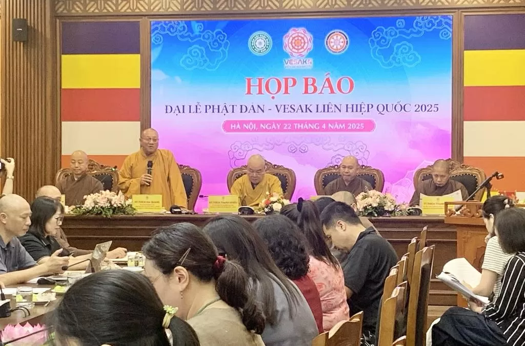 Đại lễ Vesak Liên hợp quốc 2025: Dấu ấn kỷ niệm 50 năm ngày Giải phóng miền Nam, thống nhất đất nước Đại lễ Vesak Liên hợp quốc 2025: Dấu ấn kỷ niệm 50 năm ngày Giải phóng miền Nam, thống nhất đất nước