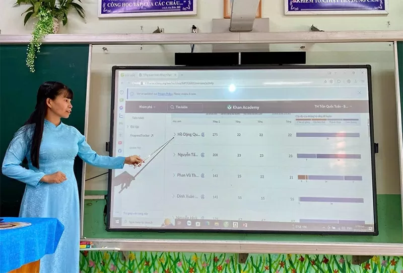Giáo viên tích cực ứng dụng công nghệ trong dạy và học. Giáo viên tích cực ứng dụng công nghệ trong dạy và học.