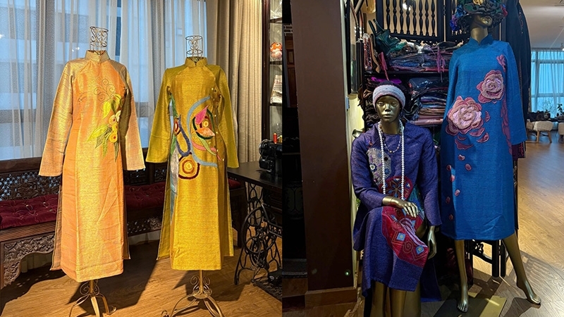 Nhà thiết kế Xuân Thu chia sẻ về Bộ sưu tập áo dài chào mừng sự kiện giải phóng miền Nam, thống nhất đất nước