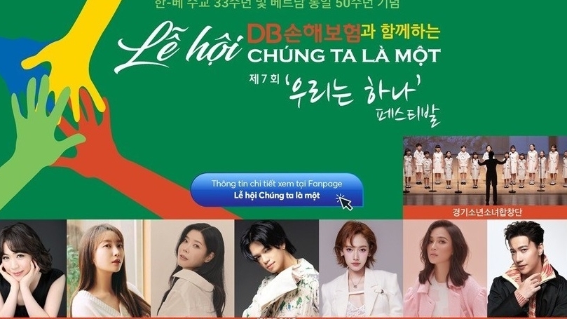 Lễ hội 'Chúng ta là một' lần thứ 7 dành cho cộng đồng người Việt tại Hàn Quốc